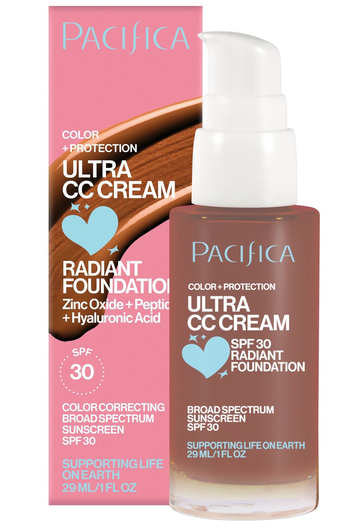 Pacifica Ultra CC Cream Radiant Foundation SPF30
