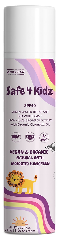 Safe4Kidz Kids Anti-mosquito Sunscreen SPF40