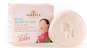 Polente Natural Repair-nourishing Solid Shampoo (Argan-Jojoba)