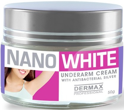 DERMAX Nanowhite Underarm Cream With Antibacterial Silver