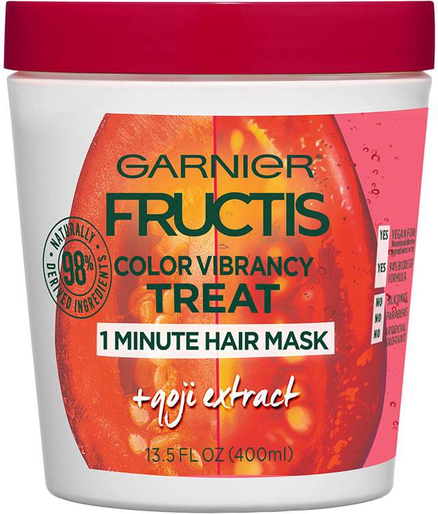 Garnier Fructis Color Vibrancy Treat 1 Minute Hair Mask + Goji Extract