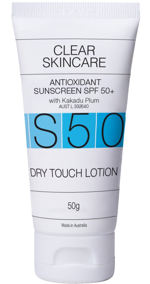 Clear SkinCare Antioxidant Sunscreen With Kakadu Plum SPF50+