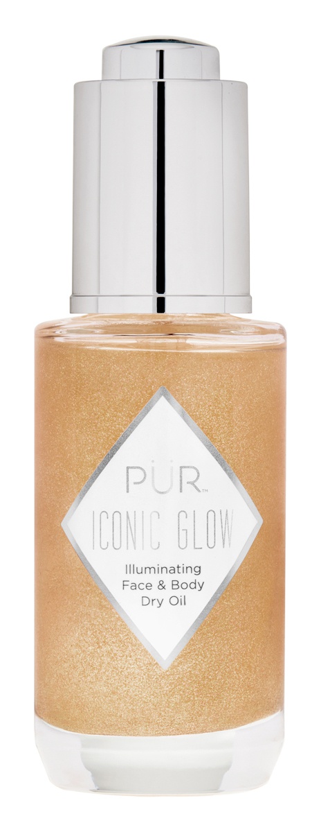Pur Cosmetics Crystal Clear Iconic Glow Illuminating Face And Body Dry Oil