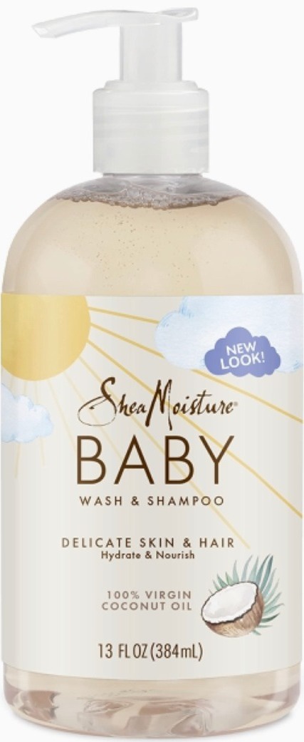 Shea Moisture Baby Wash And Shampoo