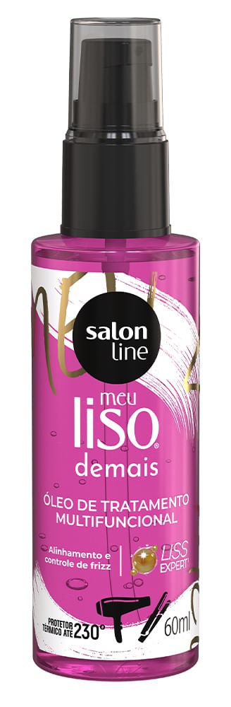 Salon Line Óleo De Tratamento Multifuncional Salon Line Meu Liso Demais