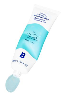 Beauty Bay Hydrating Overnight Moisture Balm With Hyaluronic Acid And Polyglutamic Acid