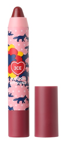 3CE X Maison Kitsune Velvet Lip Crayon