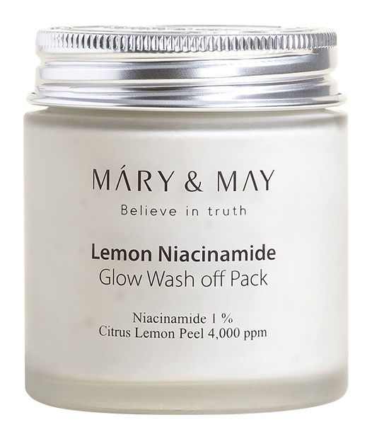 MARY & MAY Lemon Niacinamide Glow Wash Off Pack