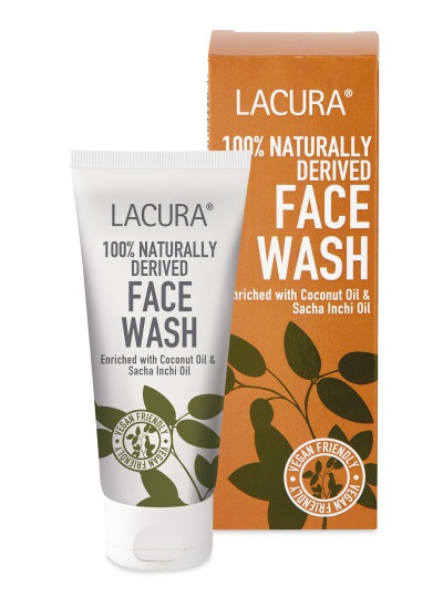 LACURA 100% Naturally Derived Face Wash