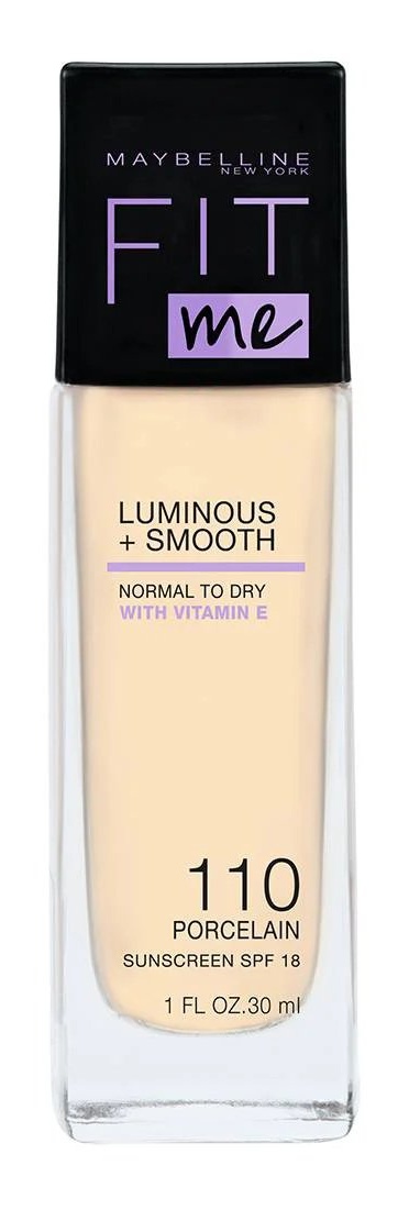 Maybelline Fit Me Foundation Luminous + smooth