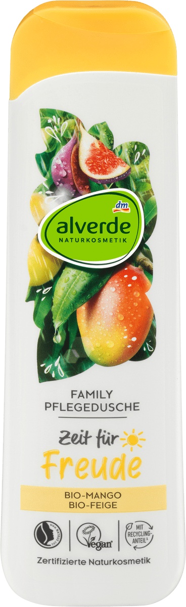 alverde Family Pflegedusche Zeit Fur Bio Mango Feige