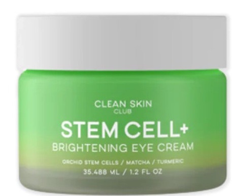 Clean Skin club Stem Cell+ Brightening Eye Cream ingredients (Explained)