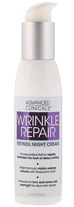Advanced Clinicals Wrinkle Repair, Retinol Night Cream