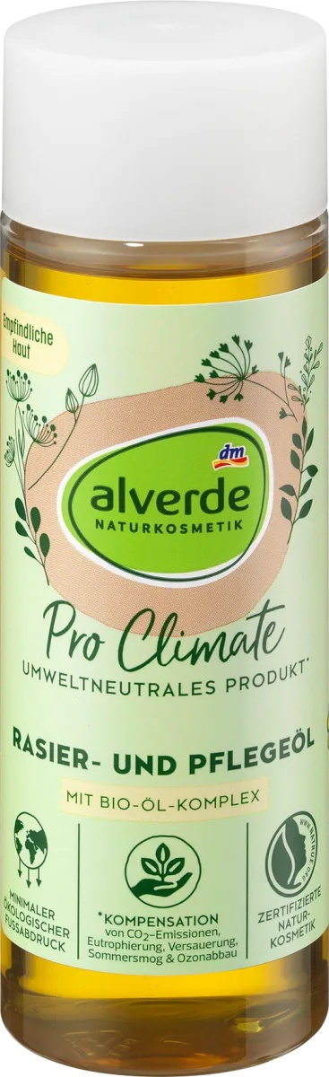alverde Pro Climate Rasier- Und Pflegeöl Mit Bio-Öl-Komplex