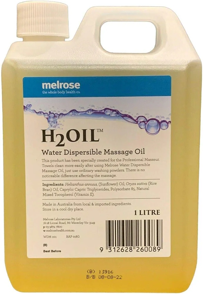 Melrose H2Oil Water-Dispersible Massage Oil