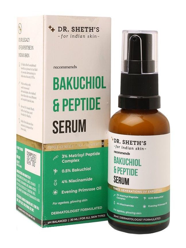 Dr. Sheth's Bakuchiol & Peptide Serum