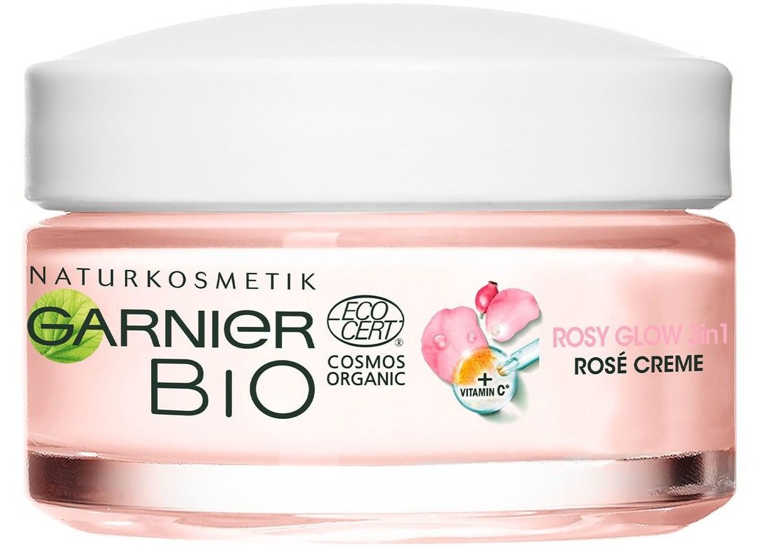 Garnier BIO Gesichtscreme Rosy Glow 3in1
