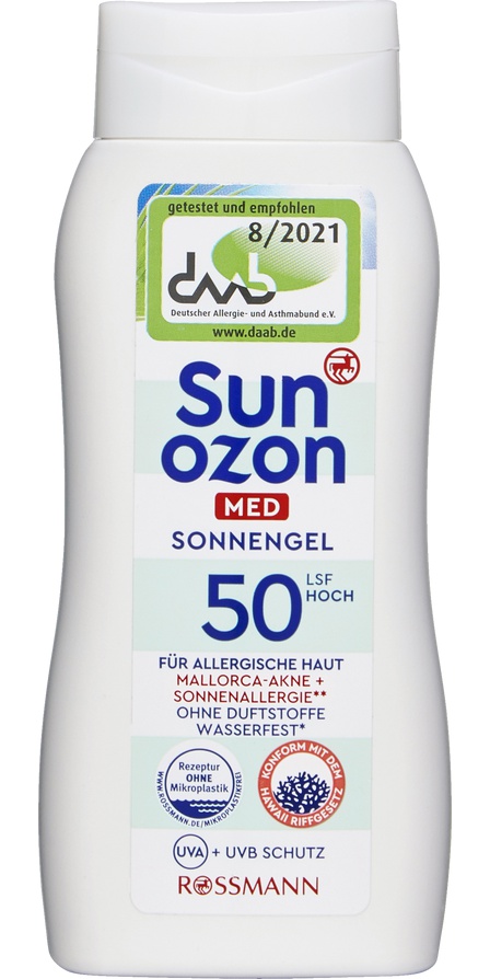 Sun Ozon Med Sonnengel LSF 50