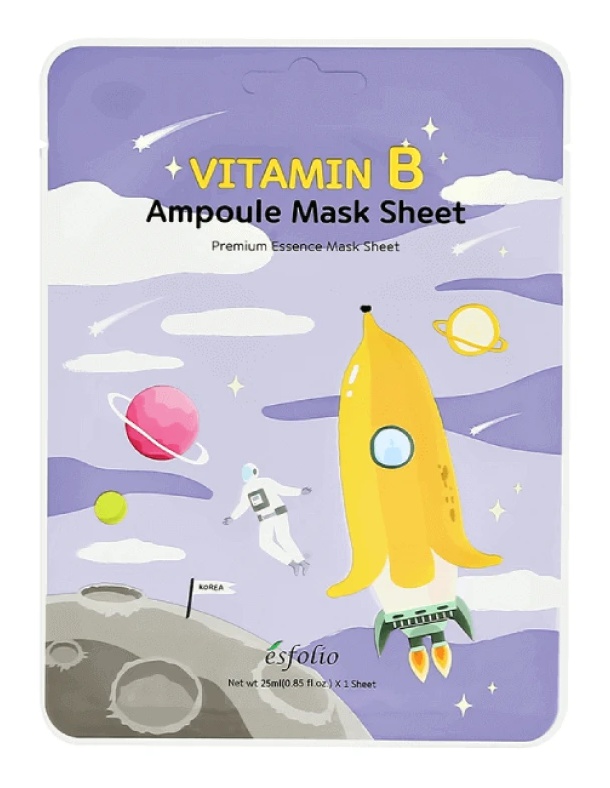 Esfolio Vitamin B Ampoule Mask Sheet