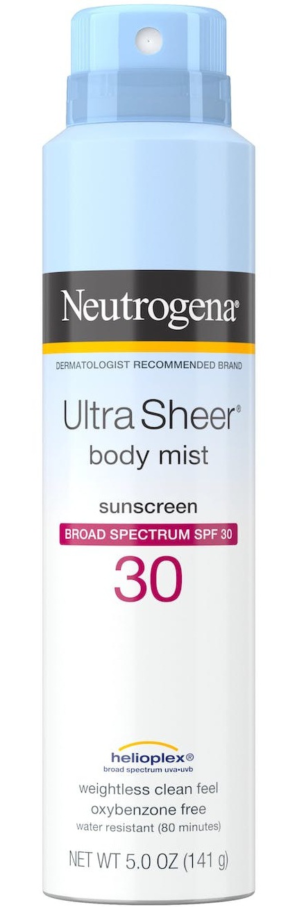 Neutrogena Ultra Sheer Body Mist Sunscreen