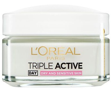 L'Oreal Paris Triple Active Day Moisturiser Dry And Sensitive Skin