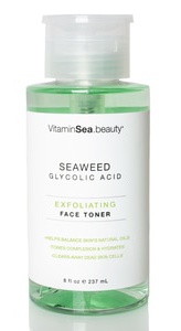 VitaminSea.Beauty Seaweed Glycolic Acid Exfoliating Face Toner