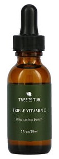 Tree to Tub Triple Vitamin C Brightening Serum