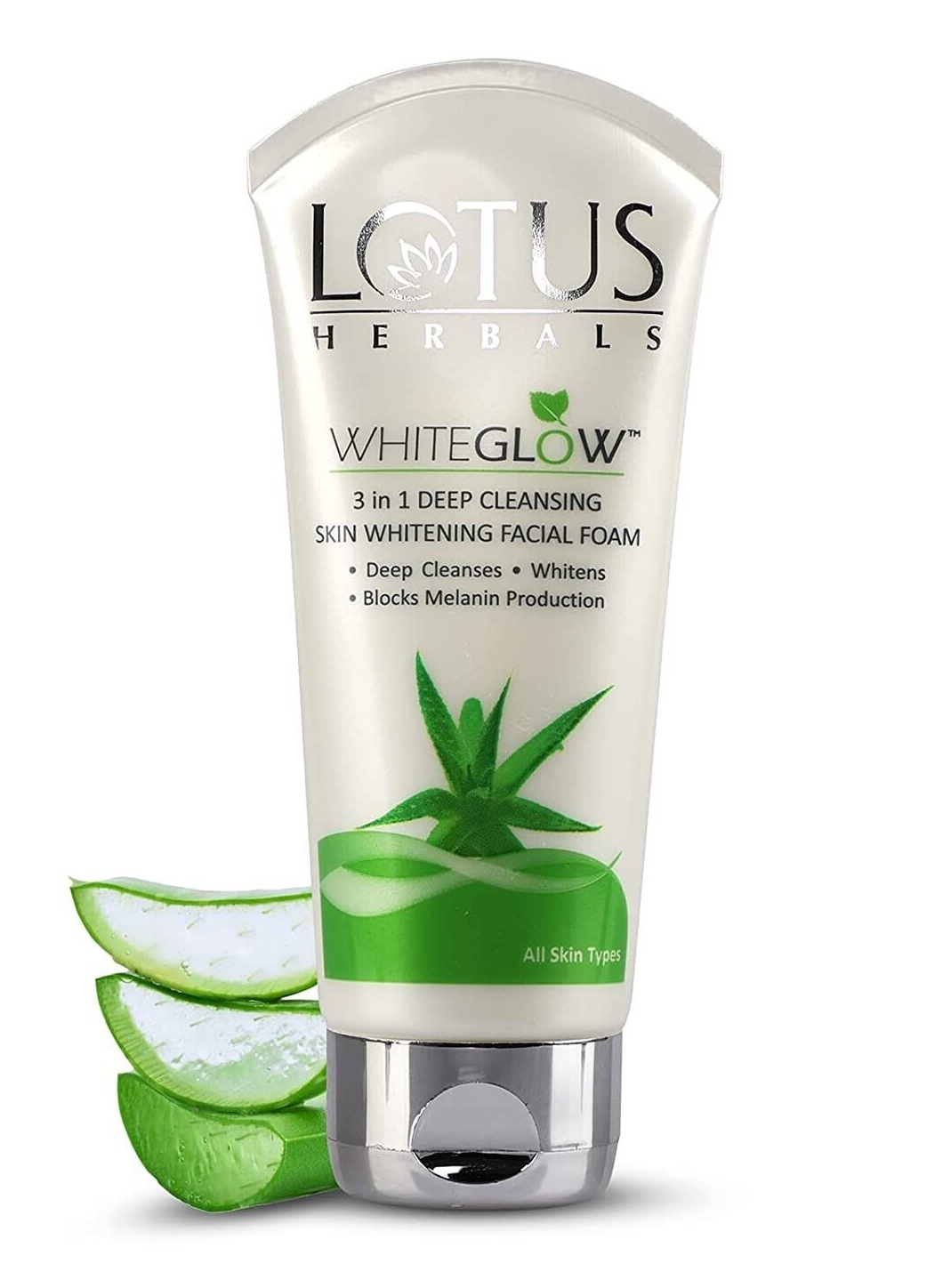 Lotus Herbals White Glow 3 In 1 Cleanser