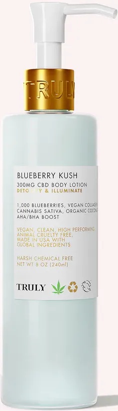 Truly Beauty Blueberry Kush CBD Body Lotion