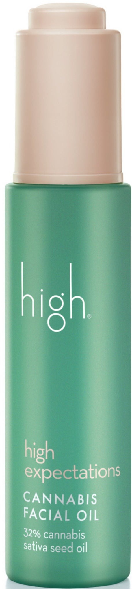 High Beauty High Expectations Cannabis Facial Oil 32% Cannabis Sativa Seed Oil