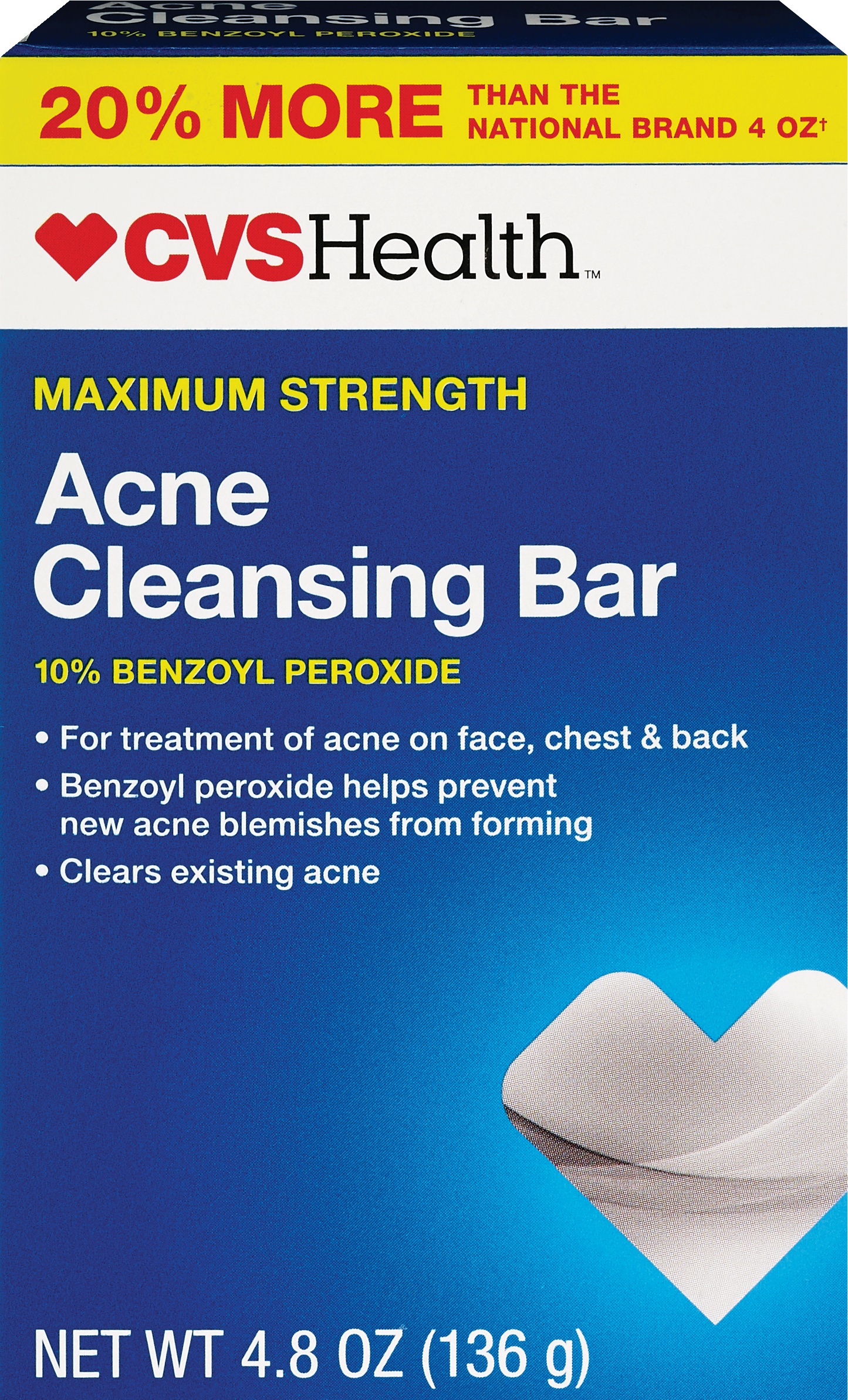 CVS Health Acne Cleansing Bar Maximum Strength