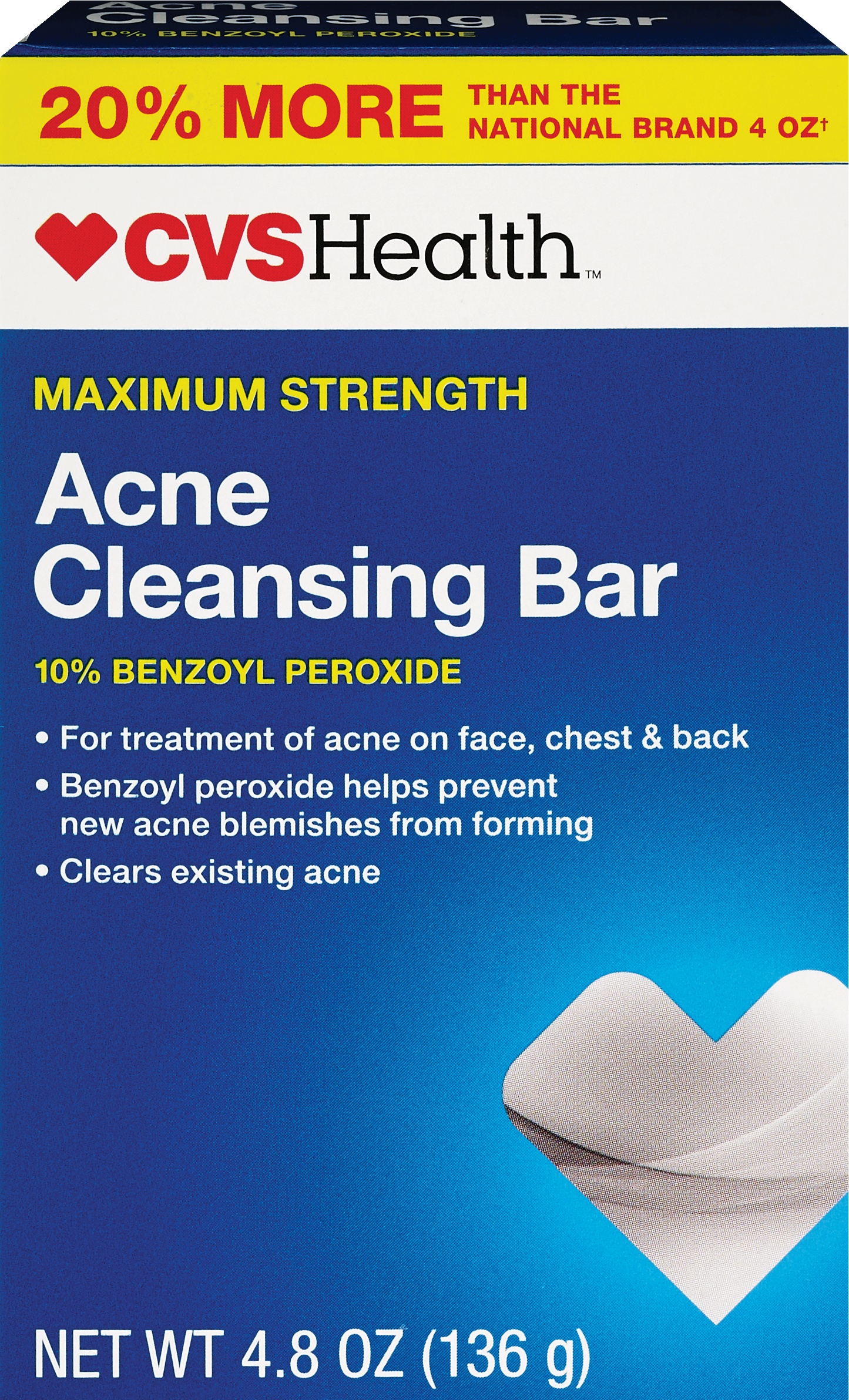 CVS Health Acne Cleansing Bar Maximum Strength ingredients (Explained)