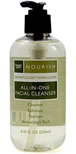 Trader Joe's Nourish All-in-one Facial Cleanser (2020 Formulation)