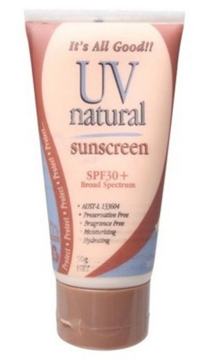 UV Natural Sunscreen Spf 30+