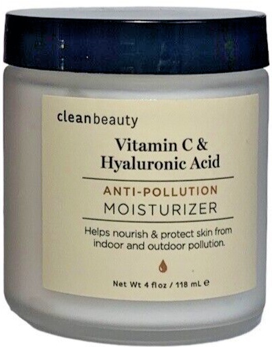 Cleanbeauty Vitamin C And Hyaluronic Acid Anti-pollution Moisturizer