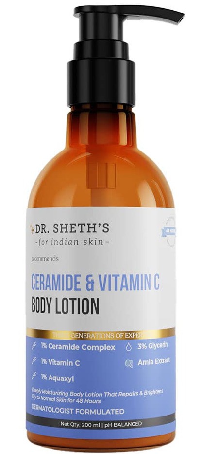 Dr. Sheth's Ceramide & Vitamin C Body Lotion
