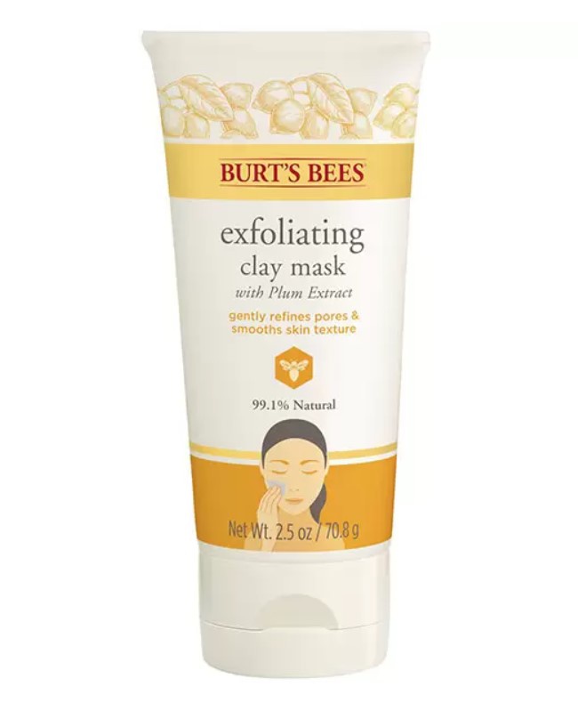 Burt's Bees Exfoliating Clay Mask With Plum Extract