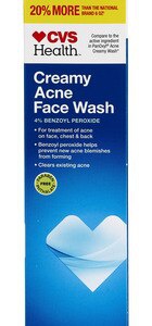 CVS Health Creamy Acne Face Wash