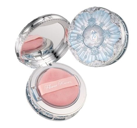 Flower Knows Snow Ballet Serum-infused Pressed Powder 8g