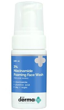 The derma CO 3% Niacinamide Foaming Face Wash