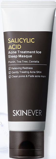 Skin Ever Salicylic Acid Acne Treatment Ice Sleep Masque Acne