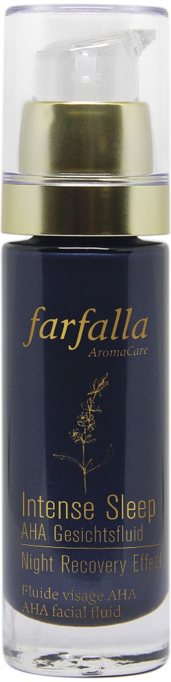 Farfalla Intense Sleep Night Recovery Effect AHA Facial Fluid