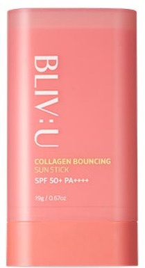 BLIV:U Collagen Bouncing Sun Stick SPF50+ Pa++++