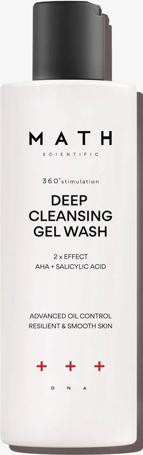 MATH scientific Deep Cleansing Gel Wash To Fight Acne And Blemishes
