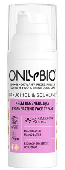 ONLYBIO Bakuchiol & Squalane: Regenerating Face Cream