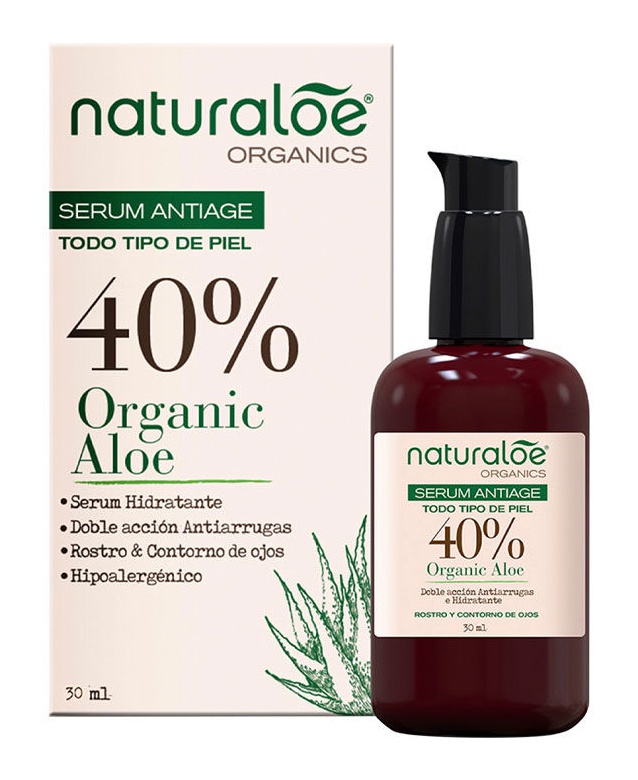 Naturaloe Organics Serum Antiage 40% Organic Aloe