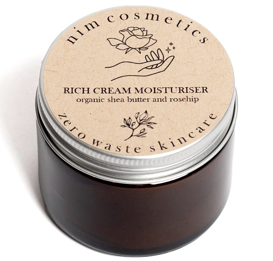 Nim Cosmetics Organic Shea Butter And Rosehip Rich Cream Moisturiser