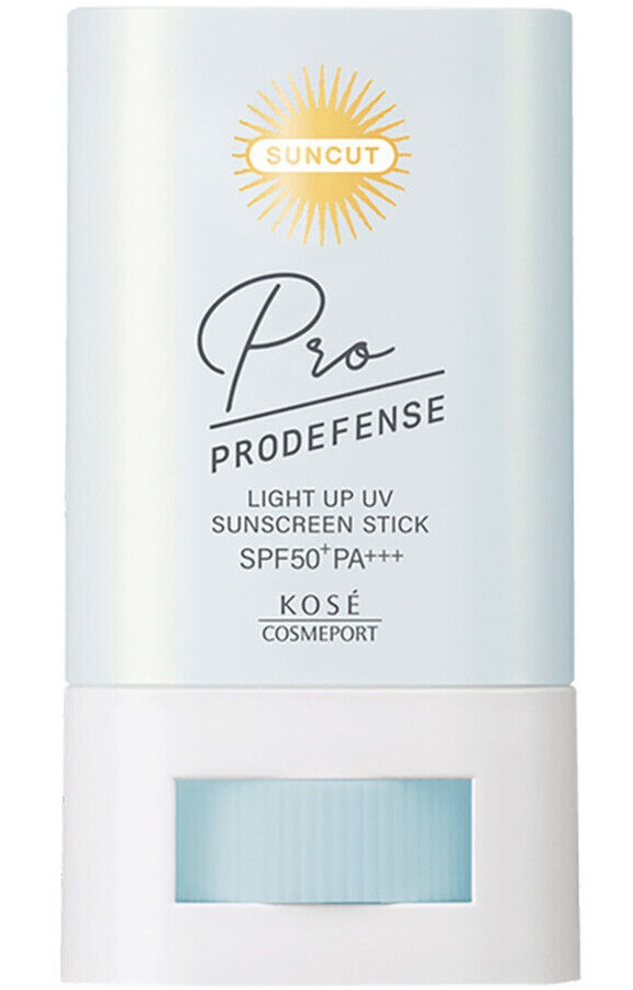 Kose Suncut Prodefense Light Up UV Sunscreen Stick SPF 50+ Pa+++