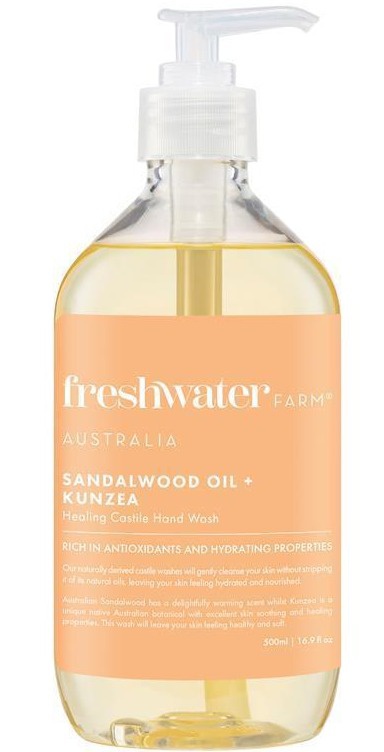 Freshwater Farm  Sandalwood Oil + Kunzea Healing Castile Hand Wash