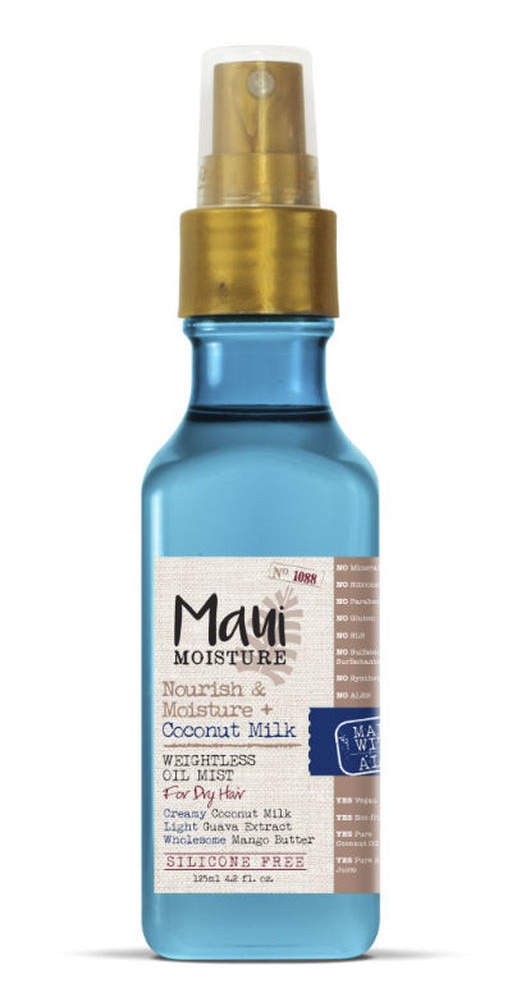 Maui moisture Nourish & Moisture + Coconut Milk Weightless Oil Mist